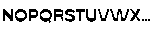 Koft Arabic Bold Font UPPERCASE