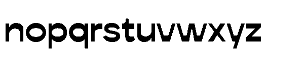 Koft Arabic Bold Font LOWERCASE
