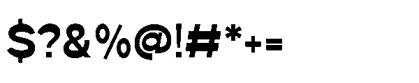 Koft Arabic Extrabold Font OTHER CHARS