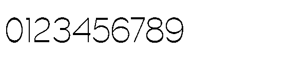 Koft Arabic Extralight Font OTHER CHARS