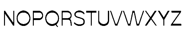Koft Arabic Light Font UPPERCASE