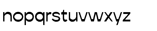 Koft Arabic Medium Font LOWERCASE