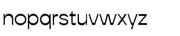 Koft Arabic Regular Font LOWERCASE
