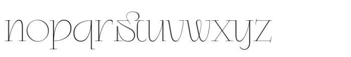 Kogare Hair Font LOWERCASE