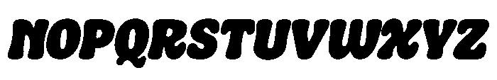 Kogi Extrabold Italic Font UPPERCASE