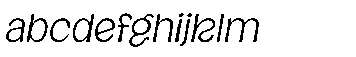 Kogi Extralight Italic FONT