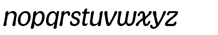 Kogi Light Italic Font LOWERCASE