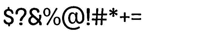 Kogi Light Font OTHER CHARS