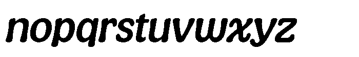 Kogi Regular Italic Font LOWERCASE