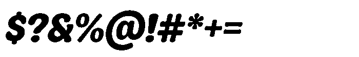 Kogi Semibold Italic Font OTHER CHARS
