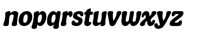 Kogi Semibold Italic Font LOWERCASE