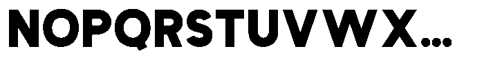 Kohilo Font UPPERCASE