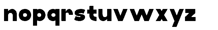 Kohilo Font LOWERCASE