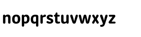 Kohinoor Arabic RND Bold Font LOWERCASE
