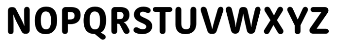 Kohinoor Cyrillic RND Bold Font UPPERCASE