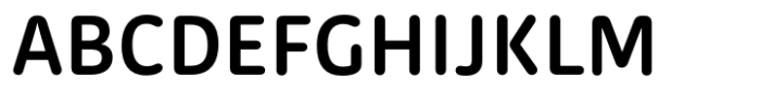 Kohinoor Cyrillic RND Semibold Font UPPERCASE