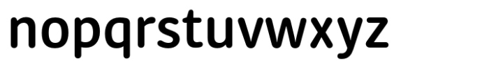 Kohinoor Cyrillic RND Semibold Font LOWERCASE