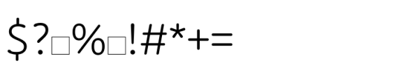 Kohinoor Devanagari RND Light Font OTHER CHARS
