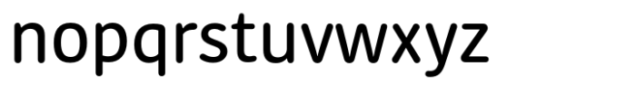 Kohinoor Greek RND Medium Regular Font LOWERCASE