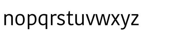 Kohinoor Gurmukhi Variable Light Font LOWERCASE
