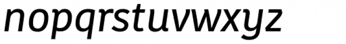 Kohinoor Latin Demi Italic Font LOWERCASE