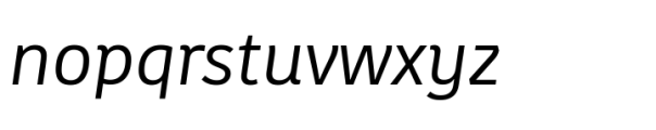 Kohinoor Tamil Variable Light Italic Font LOWERCASE
