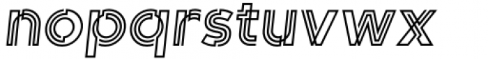 Koi Bold Oblique Font LOWERCASE