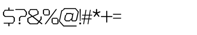 Koji 200 Font OTHER CHARS