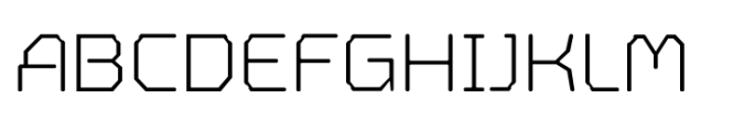 Koji 200 Font UPPERCASE