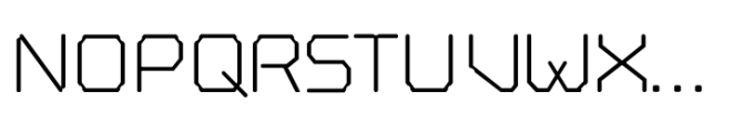 Koji 200 Font UPPERCASE