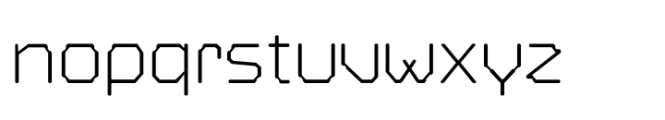 Koji 200 Font LOWERCASE