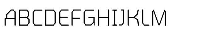 Koji Light Font UPPERCASE