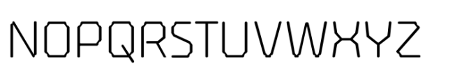 Koji Light Font UPPERCASE