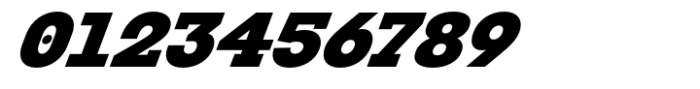 Kolbano Black Italic Font OTHER CHARS