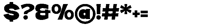 Kolcer Font OTHER CHARS