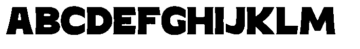 Kolcer Font UPPERCASE