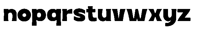 Kolcer Font LOWERCASE