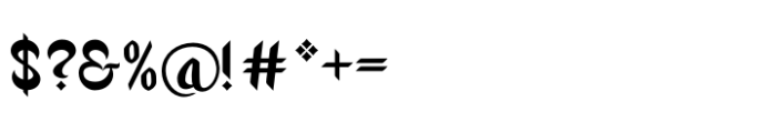 Koleman Font OTHER CHARS