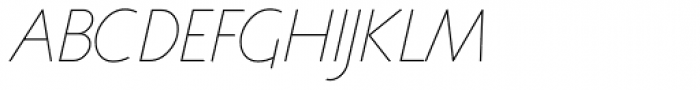 Koliba JY UltraLight Italic Font UPPERCASE