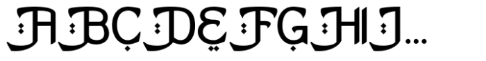 Kolillah Font UPPERCASE