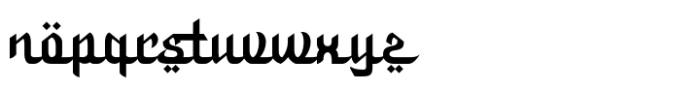 Kolillah Font LOWERCASE