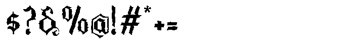 Kolithagente Rough Font OTHER CHARS
