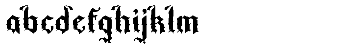 Kolithagente Rough FONT
