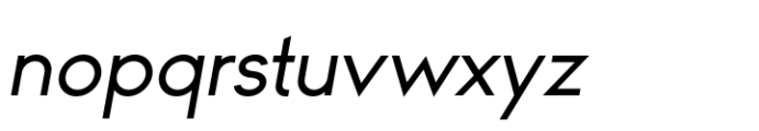 Kolka Regular Italic Font LOWERCASE