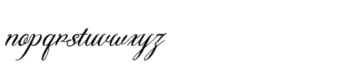 Kollegaly Rosalina Italic Font LOWERCASE