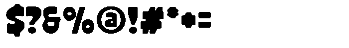 Kollins Rough Font OTHER CHARS