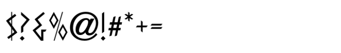 Kolonaki JNL Regular Font OTHER CHARS