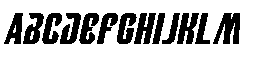 Kolone Italic Font UPPERCASE