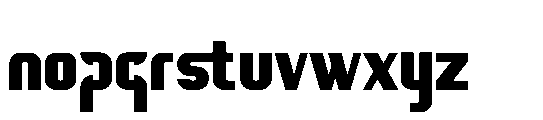 Kolone Regular Font LOWERCASE