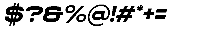 Koltav Italic Font OTHER CHARS